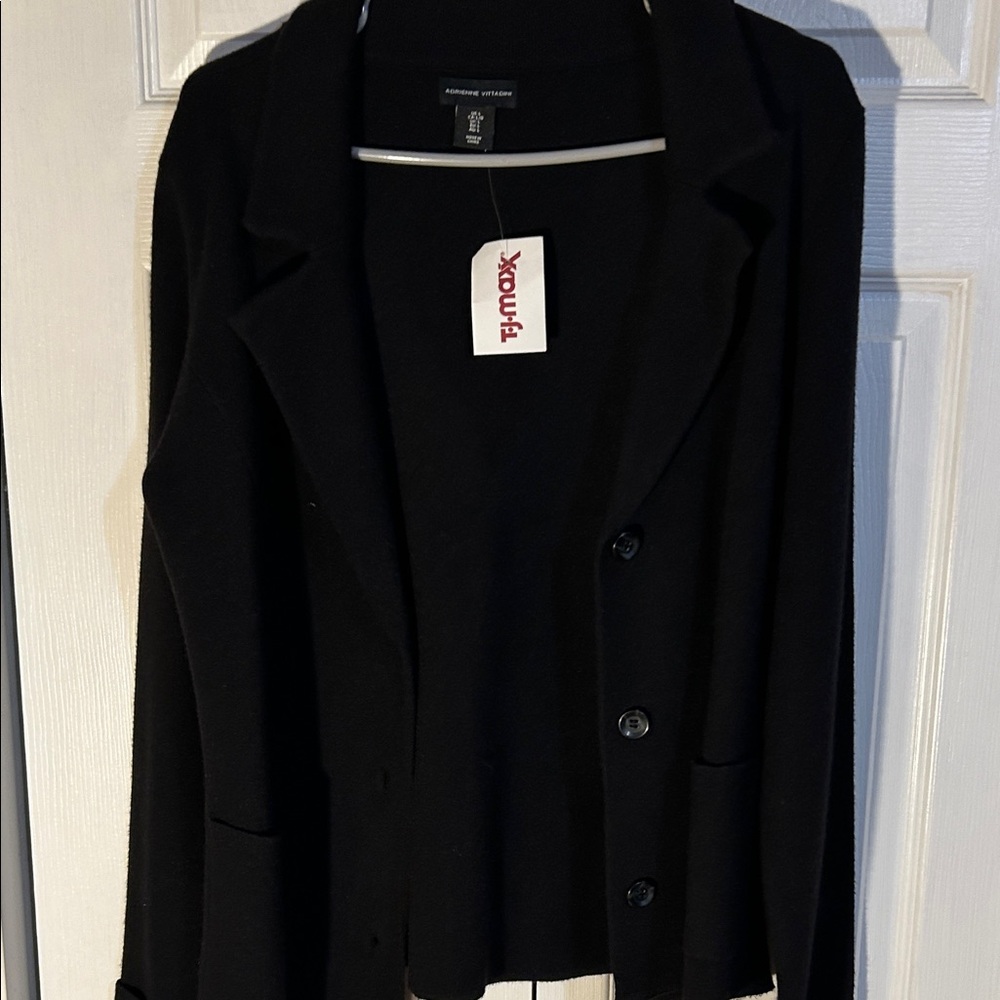 NWT sweater blazer